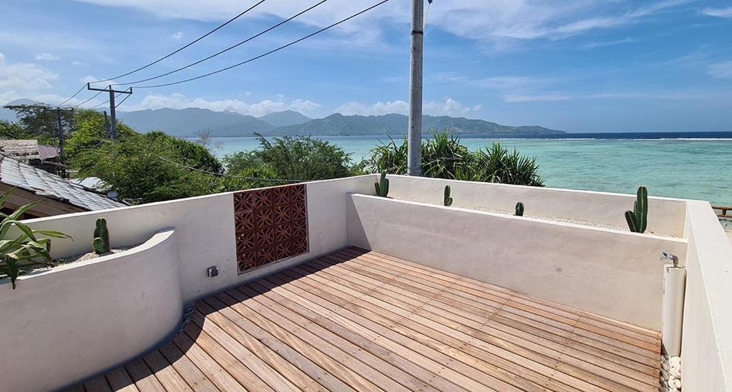 Shore Thing Gili Air Beachfront Apartment Eksteriør bilde